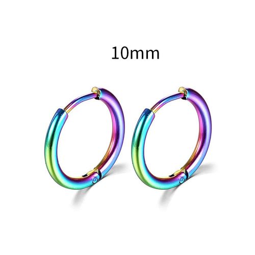 Petites Boucles D'oreilles Créoles En Acier Inoxydable Pour Femmes Et Hommes,Piercing D'oreille Cartilage,Bijoux Simples,2022