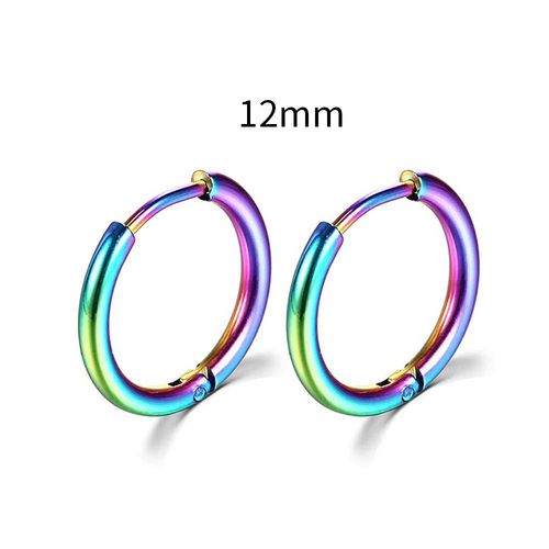 Petites Boucles D'oreilles Créoles En Acier Inoxydable Pour Femmes Et Hommes,Piercing D'oreille Cartilage,Bijoux Simples,2022