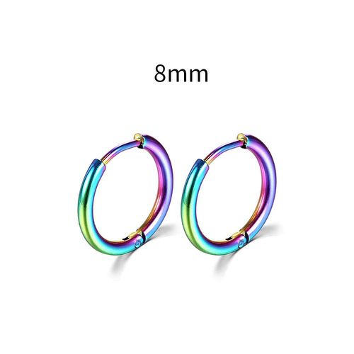 Petites Boucles D'oreilles Créoles En Acier Inoxydable Pour Femmes Et Hommes,Piercing D'oreille Cartilage,Bijoux Simples,2022