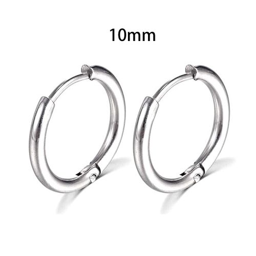 Petites Boucles D'oreilles Créoles En Acier Inoxydable Pour Femmes Et Hommes,Piercing D'oreille Cartilage,Bijoux Simples,2022