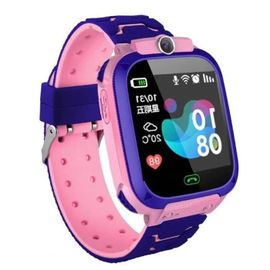 Yud Enfants Montre Intelligente Gps Localisateur Wifi Tracker Sos Appel Android Montre Connectée Pour Enfant - Rose
