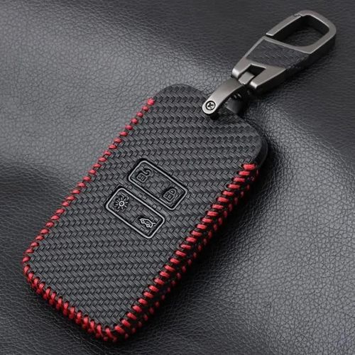 Coque Clé,Porte Clé En Cuir Porte Étui Pour Renault Talisman Captur Espace Clio Megane Koleos Scénic 4 2016 2019 Carte À Distance