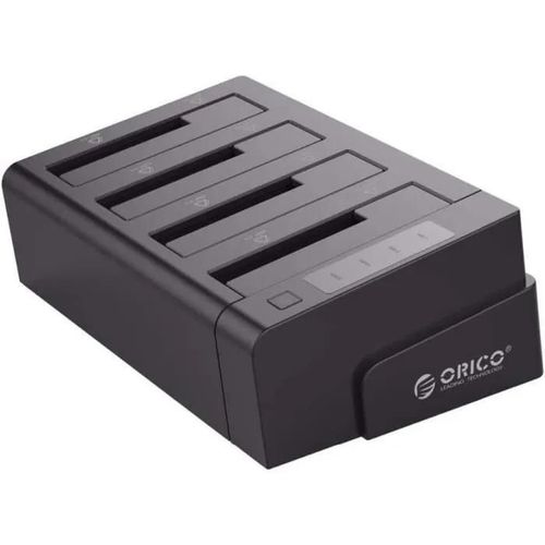 ORICO Boîtier Externe pour Disque Dur 2,5\ 3,5\, Station d\accueil, duplicateur, Double Baies, USB 3.0, SATA III 6 GBs,