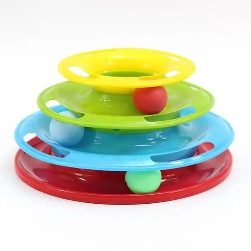 1pcs Jouet Pour Chat, Circuit Jeu Chat, Circuit Jeu Chat Avec Balle, Jouet Pour Chat