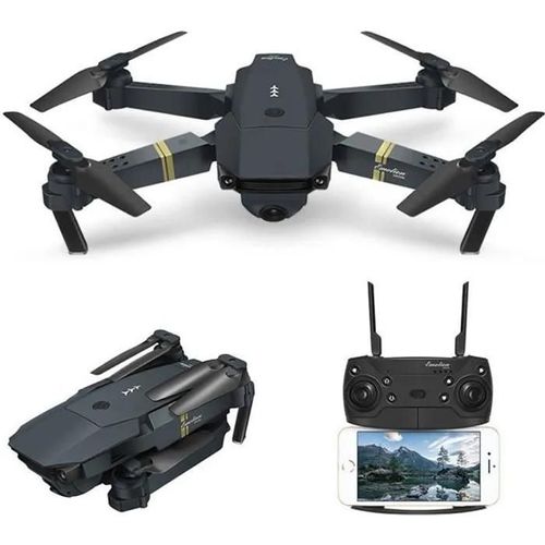 Drone Eachine E58 - Wifi Rc - Caméra Grand Angle 2mp 720p - 3 Batteries-Marqueune