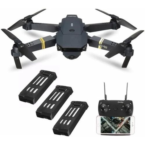 Drone Eachine E58 Wifi Fpv Avec 3 Batteries Et Caméra 2mp 720p-Marqueune