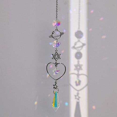 Attrape-Soleil en Clip à la Mode,Pendentif Lumineux,Bijoux,Décoration de Jardin,de Mariage - Type S8