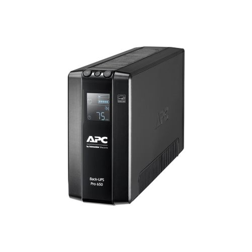 APC Back-UPS Pro BR650MI - Onduleur - CA 230 V - 390 Watt - 650 VA - USB - connecteurs de sortie : 6 - noir