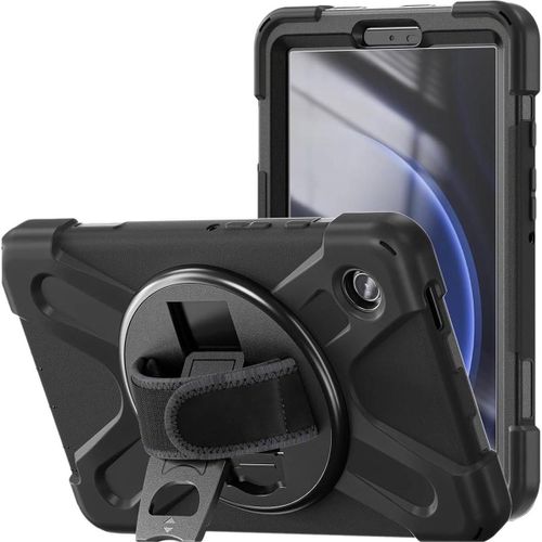 Reinforced Case With Shoulder Strap. Rotating Handle And Stand