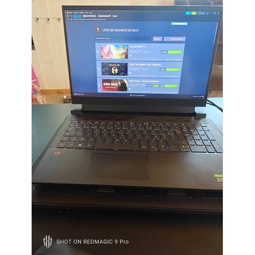 Dell G15 5511 - 15.6" Intel Core i7 - Ram 16 Go - DD 1 To