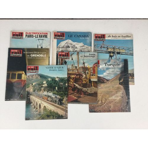 Lot Revues La Vie Du Rail