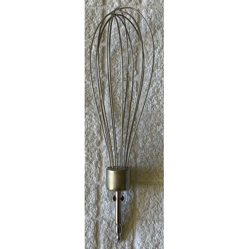 Fouet en Inox pour Batteur électrique - Possibilité d'adaptation sur les marques que voici: MOULINEX / BRAUN / QUIGG etc...
