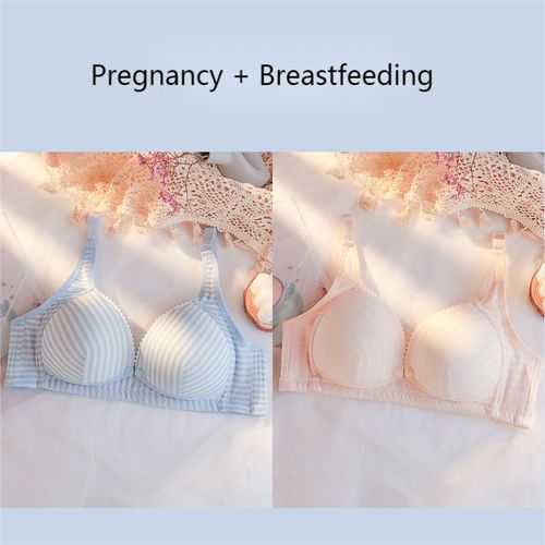 1/2pcs Sans Fil Vêtements D'allaitement Coton Soutien-Gorge D'allaitement Pour Femmes Enceintes Grossesse Sommeil Sous-Vêtements Of Support Gorge Allaitement