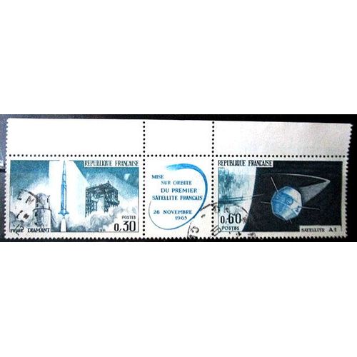 1965. T1465a: Lancement Du 1er Satellite National À Hammaguir.