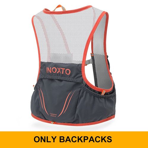 Sac À Dos De Course Ultraléger Pour Homme,Glaçage D'hydratation,Adapté Au Vélo,Marathon,Randonnée,Portable,2l,2 Bouilloires De 450ml - Type Dark Gray Orange