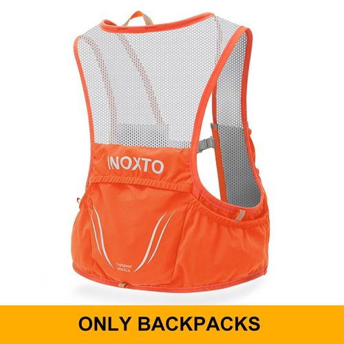 Sac À Dos De Course Ultraléger Pour Homme,Glaçage D'hydratation,Adapté Au Vélo,Marathon,Randonnée,Portable,2l,2 Bouilloires De 450ml - Type Orange