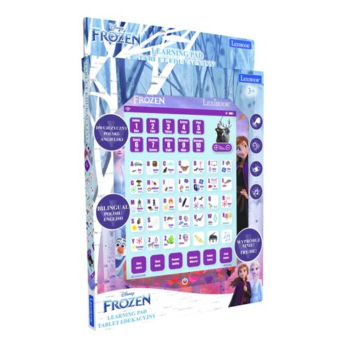 Tablette Éducative Bilingue La Reine Des Neiges En Polonais Et En Anglais