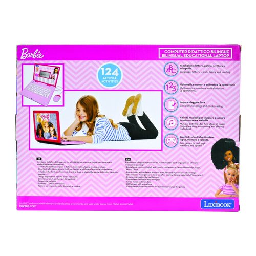 Ordinateur Portable Éducatif Bilingue Barbie (En/It)