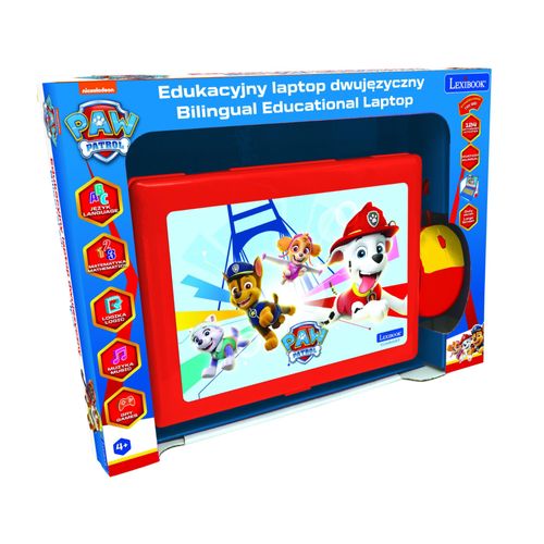 Ordinateur Portable Éducatif Bilingue La Pat Patrouille (En/Pl)