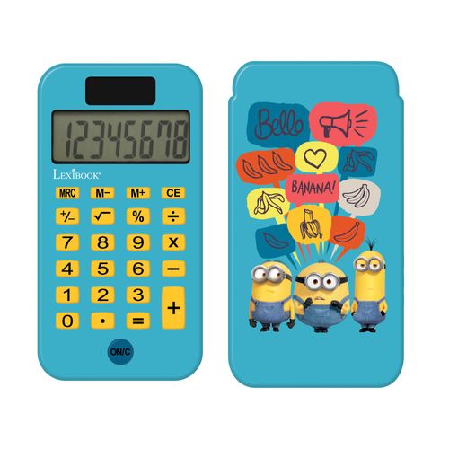 Calculatrice de poche Minions
