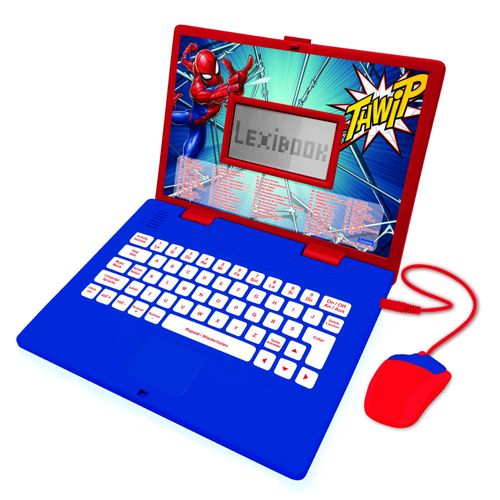 Ordinateur Portable Éducatif Bilingue Spiderman (En/De)