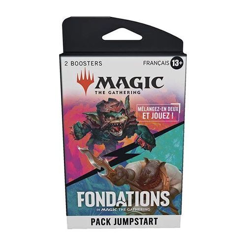 Magic: The Gathering - Pack De 2 Boosters Jumpstart Fondations De Magic: The Gathering - Fr