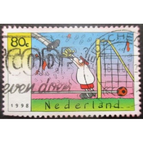 Pays-Bas N°1631 Coupe Du Monde De Football France 1998 Oblitéré