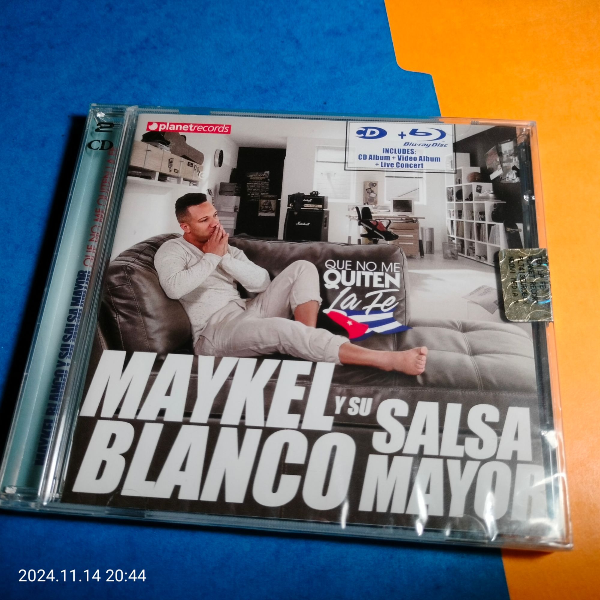 Maykel Blanco Y Su Salsa Mayor – Que No Me Quiten La Fe (Cd+Bluray)