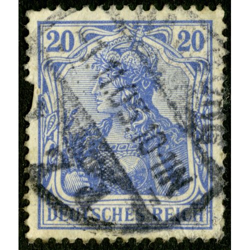 Timbre Oblitéré Deutsches Reich 20