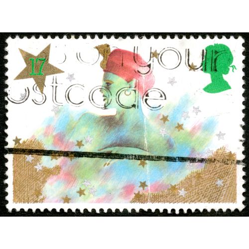 Timbre Oblitéré Angleterre 17