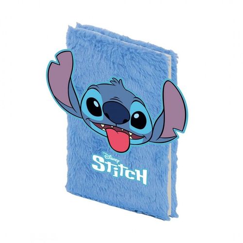 Carnet De Notes Fourrure Stitch 3d Disney
