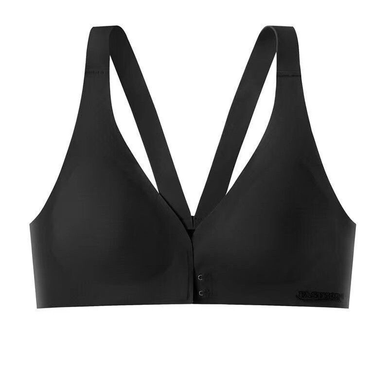 Soutien-Gorge D'allaitement En Latex Anti-Relâchement Avec Bouton Ouvert Sur Le Devant,Soutien-Gorge Anti-Relâchement,Confortable,Sans Lutte