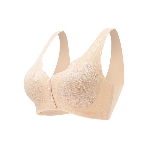 Soutien-Gorge À Boutons Ouverts Sur Le Devant Pour Femmes D'âge Moyen Et Mères En Titane,Débardeur Auxiliaire,Style Soutien-Gorge D'allaitement Pour Femmes