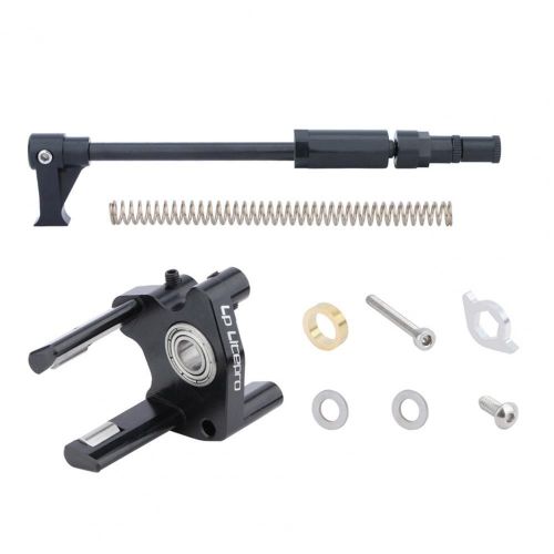 Levier De Vélo Pliable Et Pratique,Surface Lisse,Léger,Anti-Déformation,1 Ensemble - Type Black