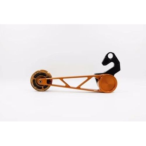 Tendeur De Chaîne De Vélo Pliable P Line,Stabilisateur De Chaîne De Vélo Bromsilice,Tline,7v - Type Black Orange