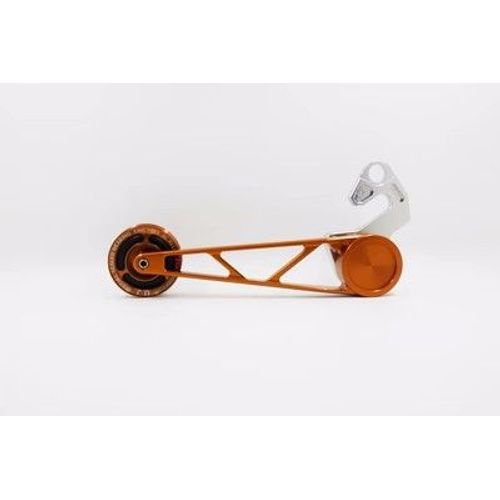 Tendeur De Chaîne De Vélo Pliable P Line,Stabilisateur De Chaîne De Vélo Bromsilice,Tline,7v - Type Silver Orange