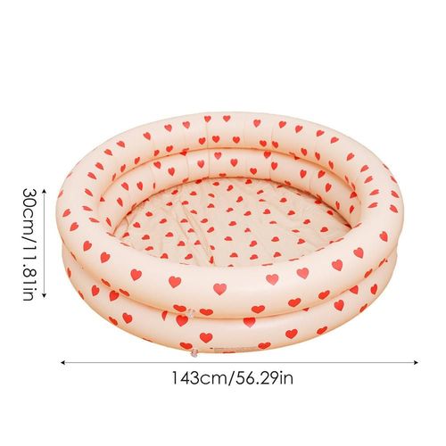 Piscine Gonflable Multifonctionnelle Pliable Pour Enfants,Piscine Ronde Peu Encombrante,Piscine Rembourrée Souple Pour Piscine À Balles,Jouet - Type L #B