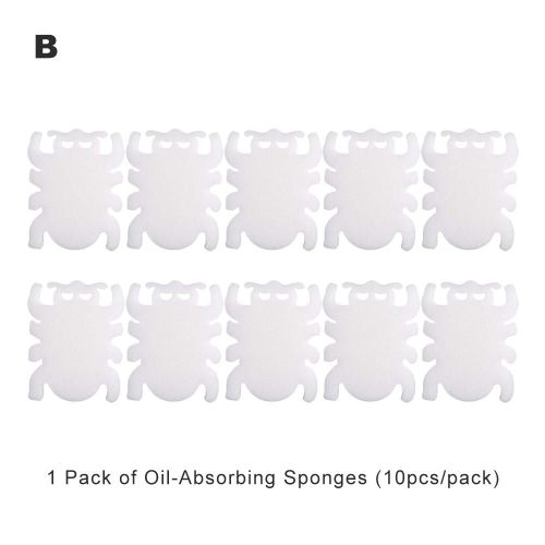 Éponge absorbante d'huile pour piscine,bain à remous et spa,tortue,éblles boues,D343 et écume,bandelettes de test de PH,papier - Type B