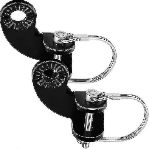 2 Ensembles Burley Bike Hitch Bike Trailer Hitch Bike Coupler Mount Adapter Connecteur De Remplacement Incliné 12.2mm Bike Trailer Attelage Compatible Avec Burley T