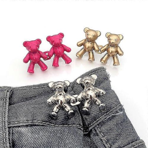 Poignée d¿ours taille boucle Jeans ajustement de la taille grand changement petit sans ongle amovible artefact fixe (XIATIAN)
