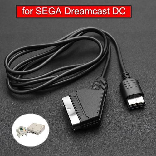 Câble Audio Vga Rca De Remplacement, Câble Péritel Rgb, Amélioration De La Définition De L'image, Pour Sega Dreamcast Dc
