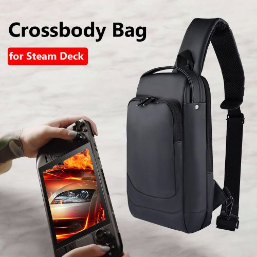 Sac À Bandoulière Réglable En Cuir Pu Pour Console De Jeu Steam Deck, Étui Multifonctionnel, Sacs Initiés, Voyage