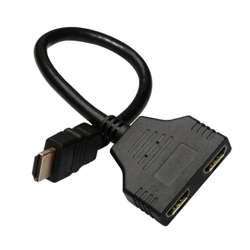 Câble séparateur HDMI 1 mâle vers double HDMI 2 femelle adaptateur