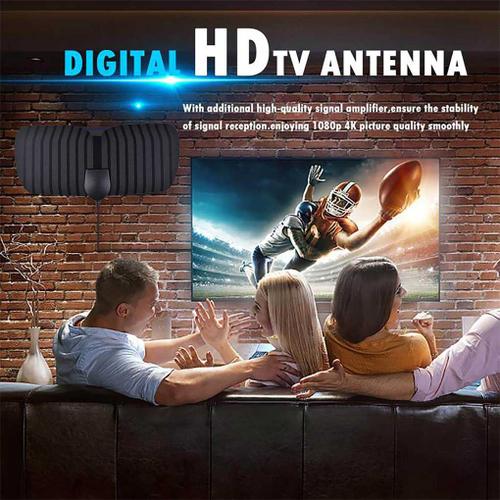 Antenne Tv Hdtv 4k, Antenne Tv Avec Amplificateur De Signal Pour