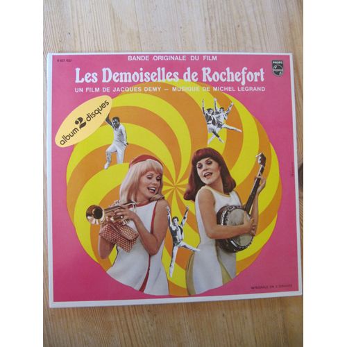 Les Demoiselles De Rochefort - Musique De Michel Legrand - Double Disque Vinyle 33 Tours