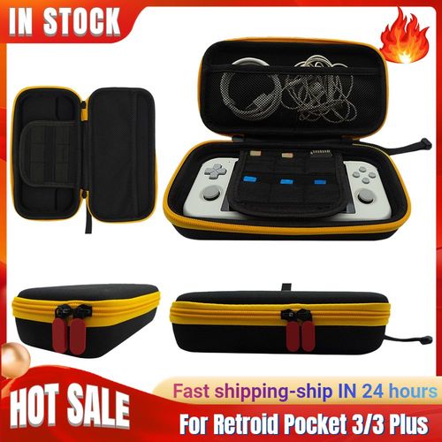 Sac De Rangement Antichoc Pour Console De Jeu Retroid Pocket 3, Étui De Transport Portable, Organisateurs De Poudres, Sac À Main, Accessoires, Rp3