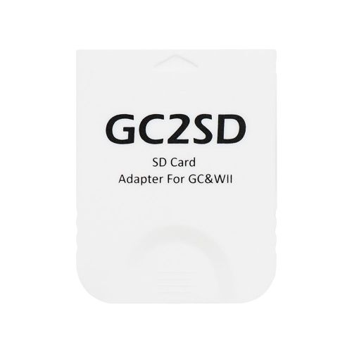Lecteur De Carte Mémoire Pour Wii 512 Go, Adaptateur De Carte Micro Sd Pour Nintendo Gamecube Et Console De Jeux Wii, Accessoires