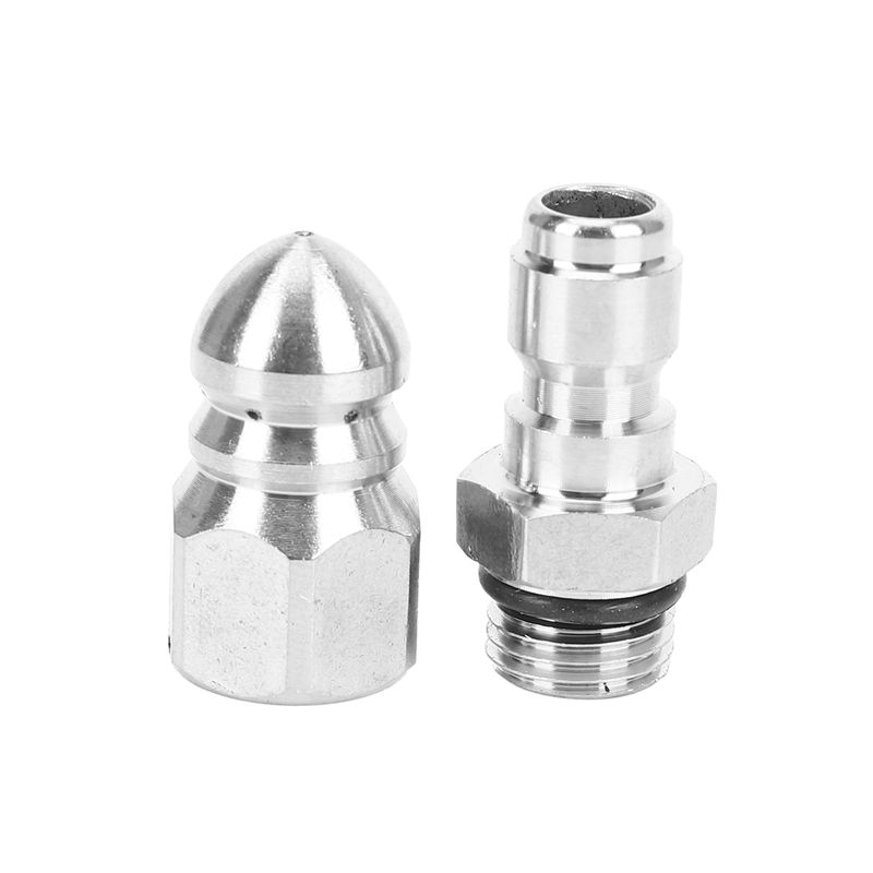 Buse de lavage  pression pour gouts, 3 pices, avec raccor... - 3