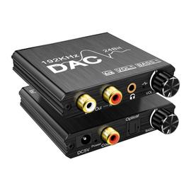 Adaptateur Audio Arc 192Khz extracteur Audio Hd convertisseur Audio  numérique vers analogique Dac Spdif coaxial Rca sortie Jack 3.5Mm 