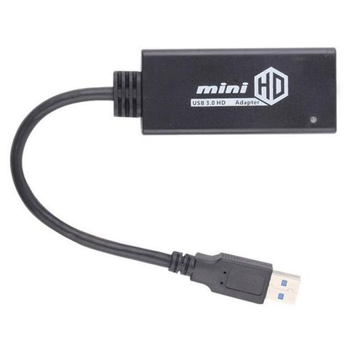 Convertisseur USB 1080 vers HDMI, adaptateur graphique pour écran multiple, pour PC portable, projecteur HDTV, 3.0 P